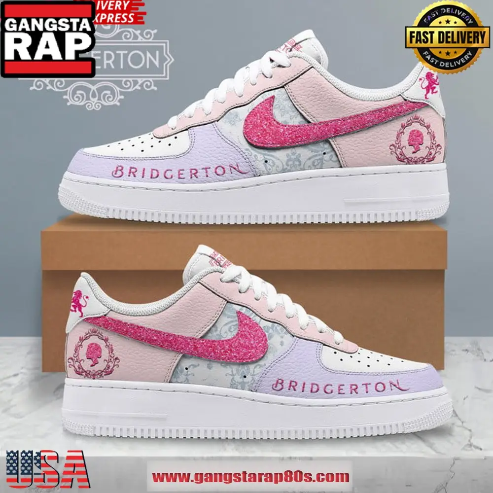 Bridgerton V3 Special Edition Air Force 1 Running Sneakers Shoes