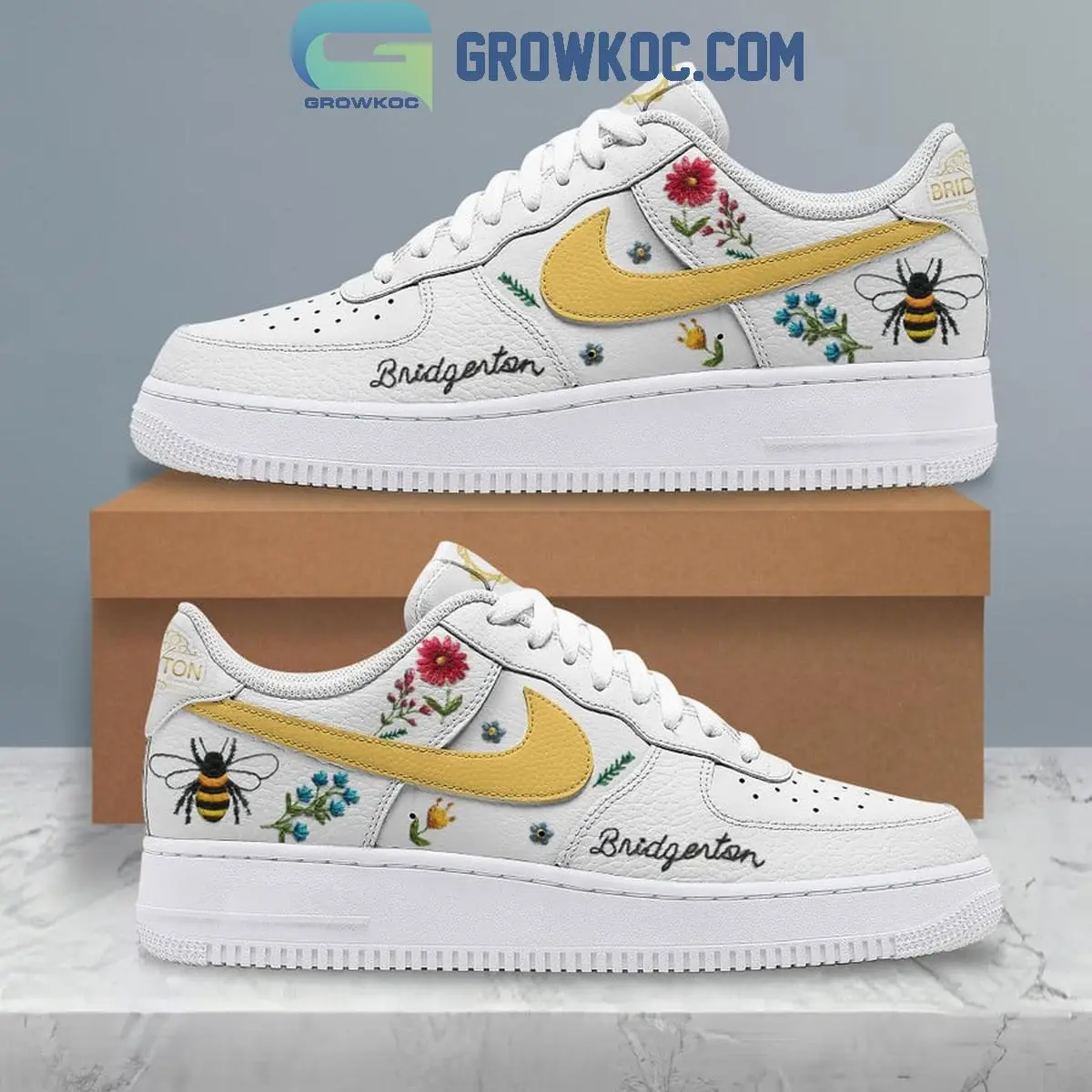 Bridgeton Series Garden Spill The Tea Air Force 1 Shoes