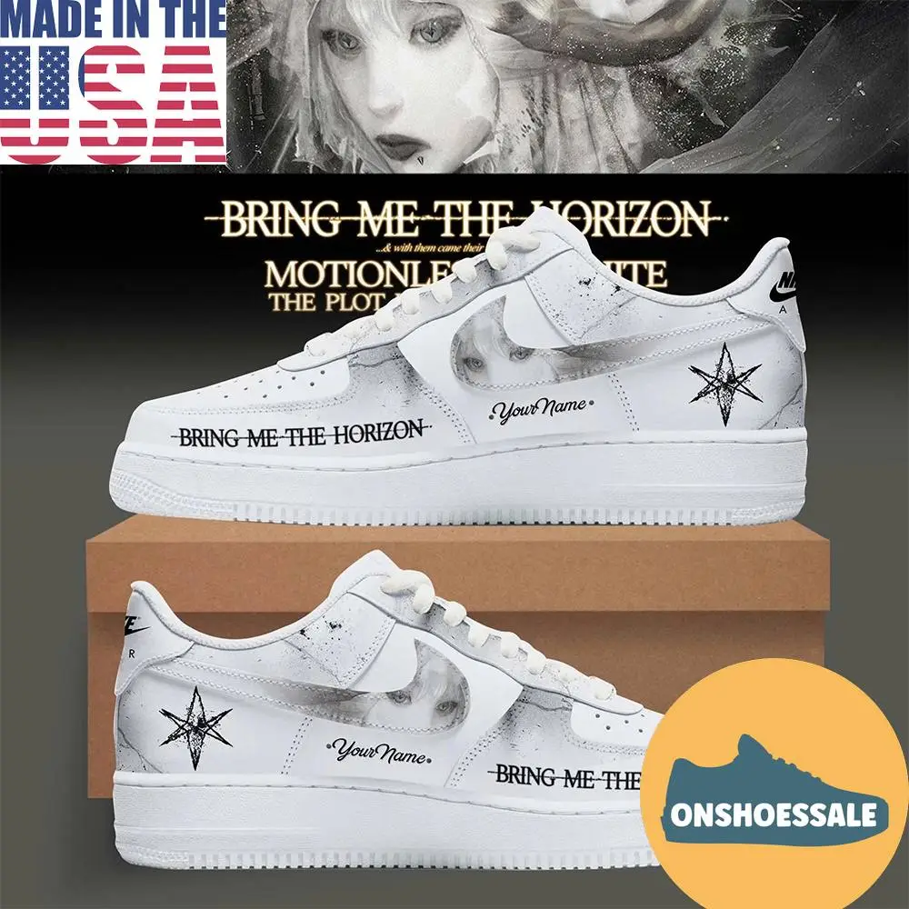 Bring Me The Horizon Ascension Program Spring 2026 Air Force 1 Sneakers - Best Gift Shoes Bring Me The Horizon Ascension Program Spring 2026 Air Force 1 Sneakers - Best Gift Shoes - Image 1