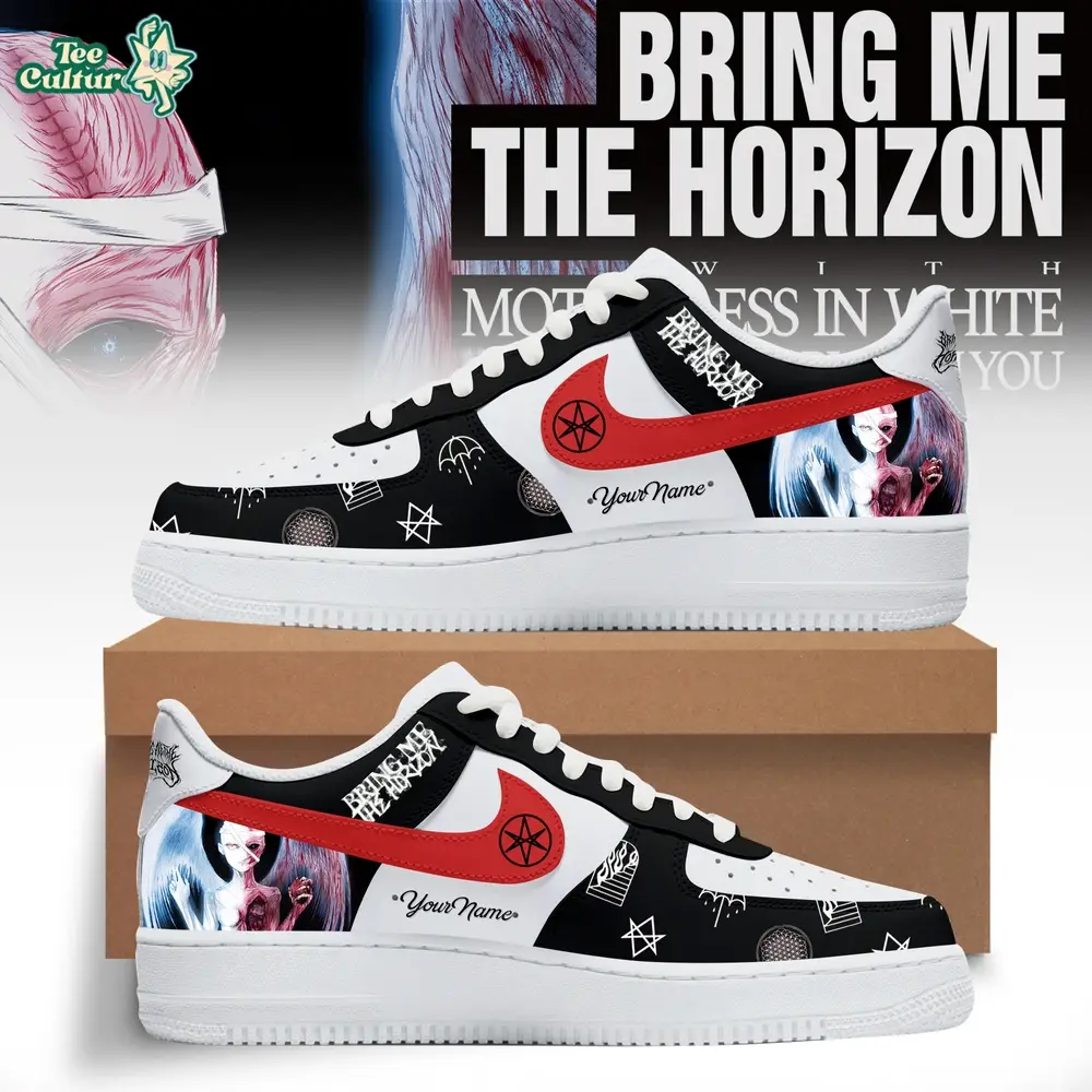 Bring Me The Horizon Tour 2026 AF1 Shoes