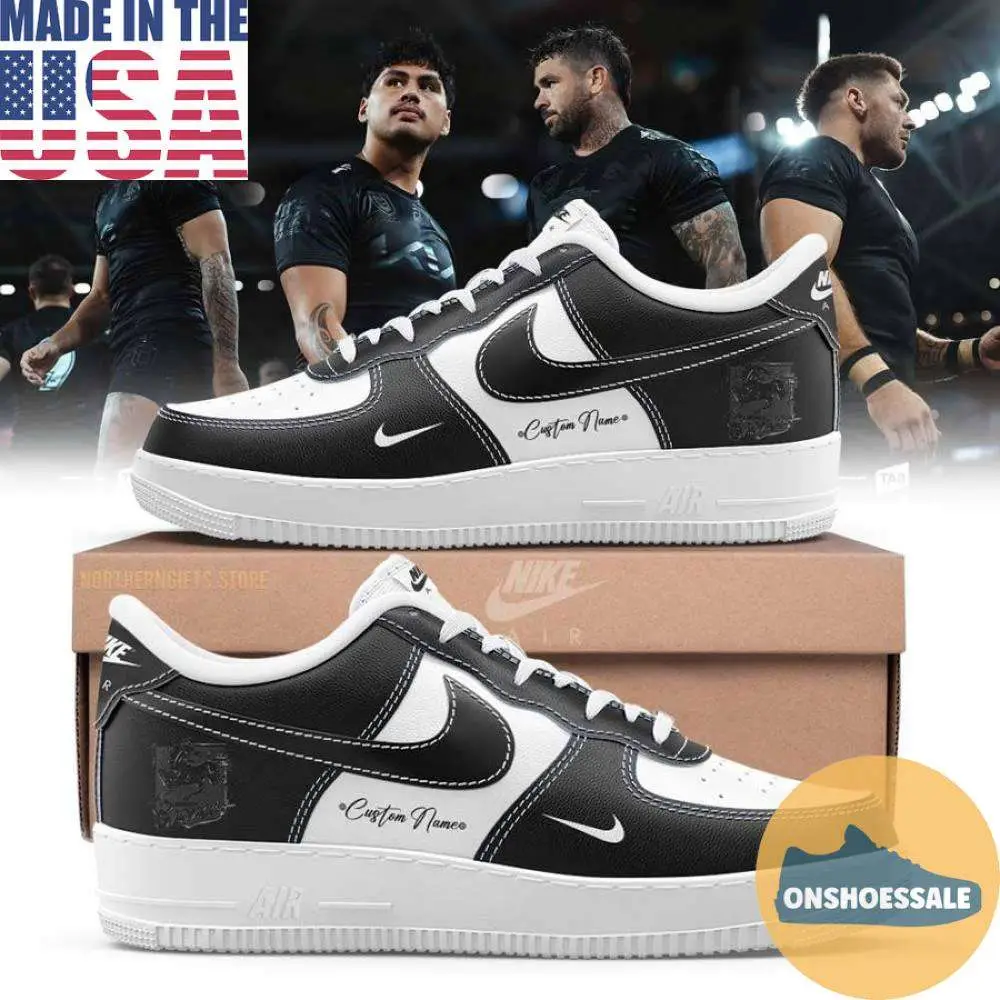 Brisbane Broncos Old Logo Air Force Shoes, Gift For Fans - Best Gift Shoes
