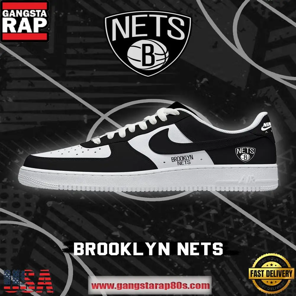 Brooklyn Basketball Nike Air Force 1 Shoes Running Sneakers Brooklyn Basketball Nike Air Force 1 Shoes Running Sneakers - Image 1