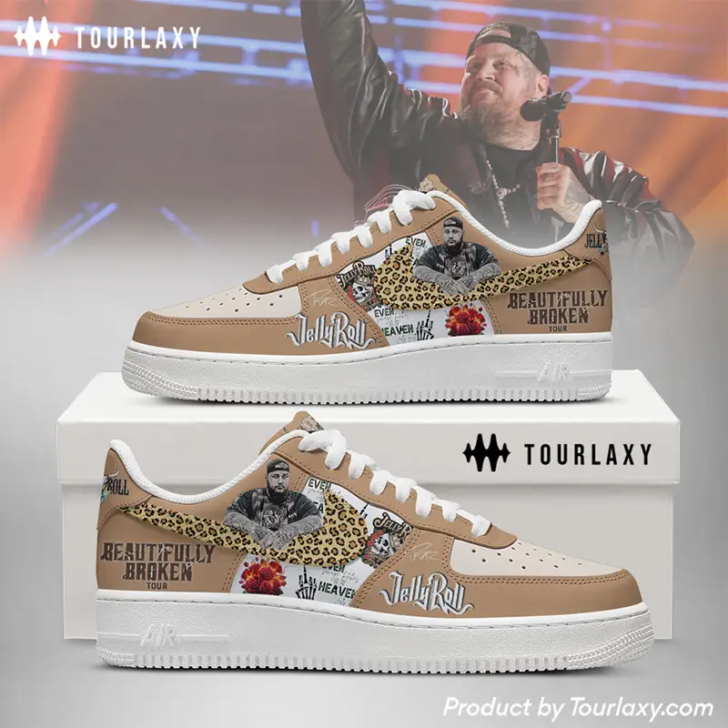 Brown Jelly Roll Air Force 1 Shoes 