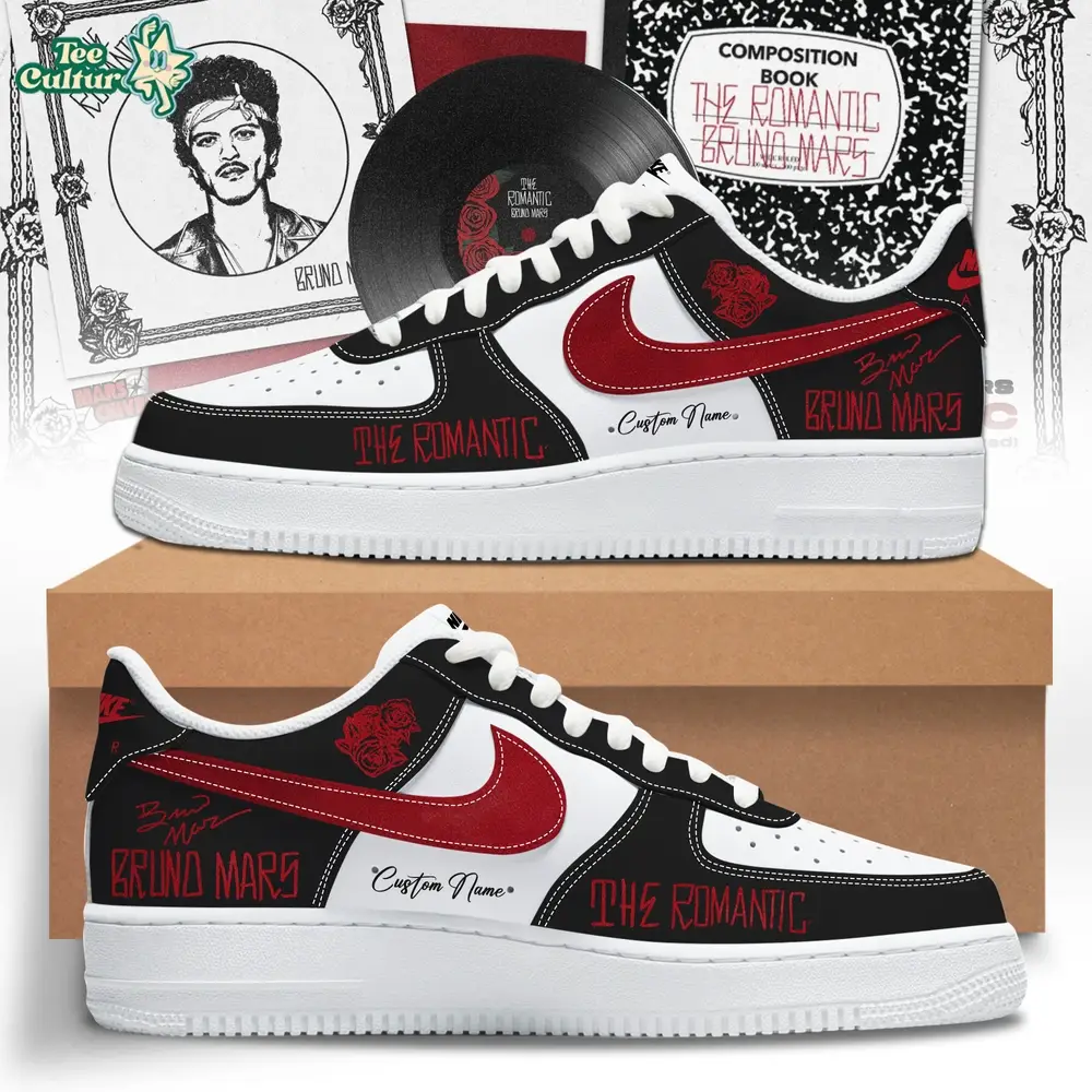 Bruno Mars “The Romantic “ New Merch Shoes