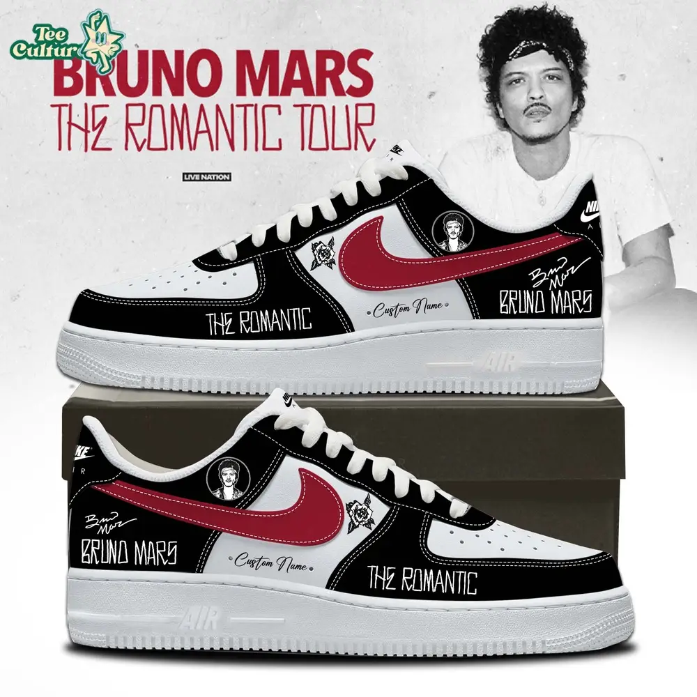Bruno Mars "The Romantic Tour" Limited Edition Signature – Shoes 1