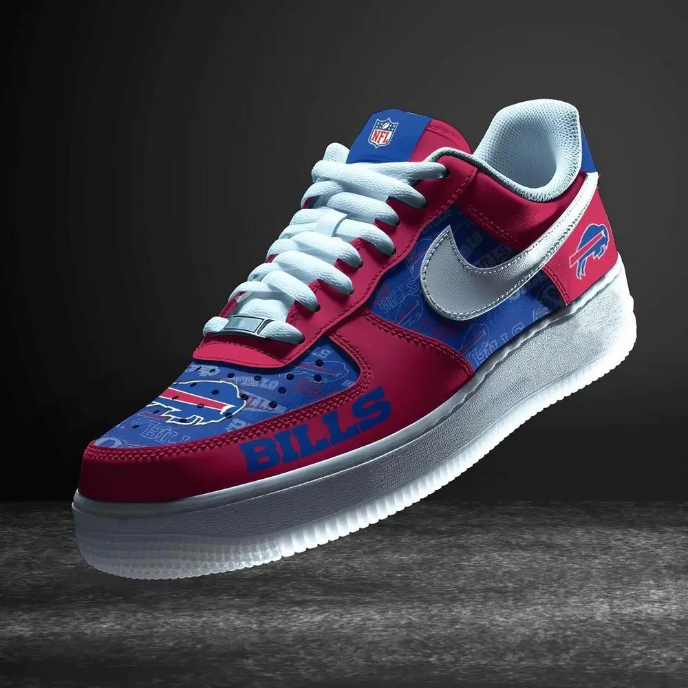 Buffalo Bills Personalized Version 9 AF1 Shoes