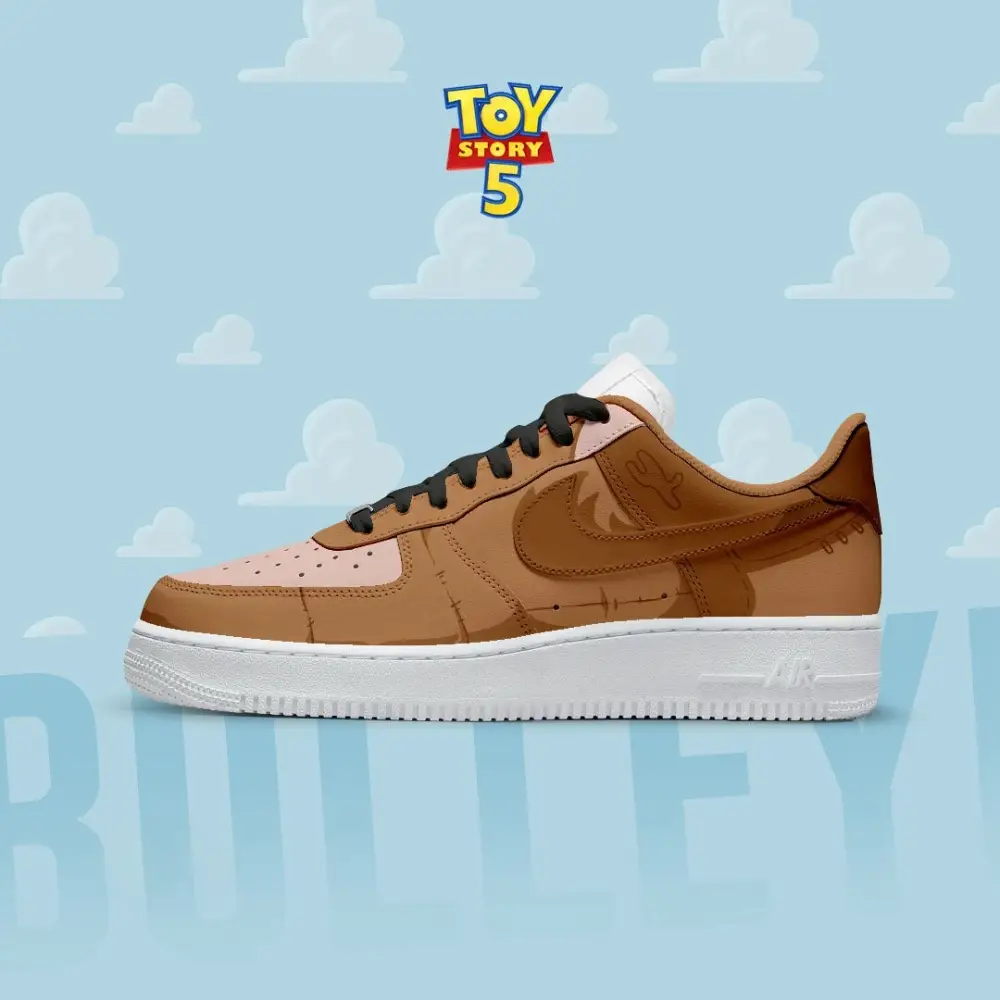 Bulleye Toy Story AF1 Shoes Bulleye Toy Story AF1 Shoes - Image 1