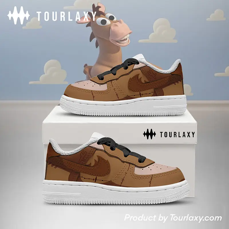Bulleye Toy Story Air Force 1 Shoes for Kid and Adults 