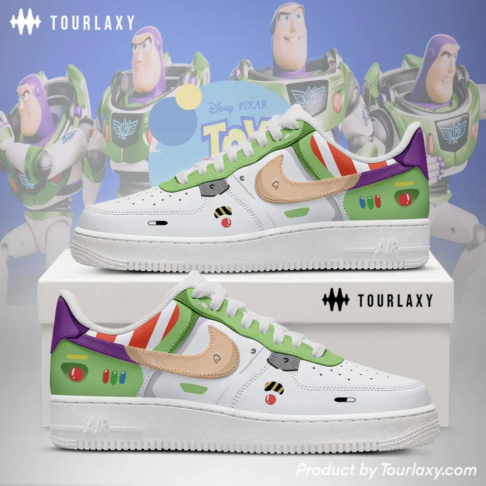 Buzz Toy Story Air Force 1 Shoes 