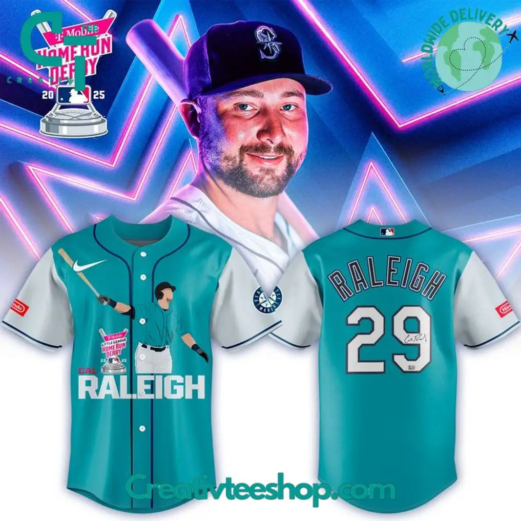 Cal Raleigh - Mlb Home Run Derby 2025 Special Baseball Jersey
