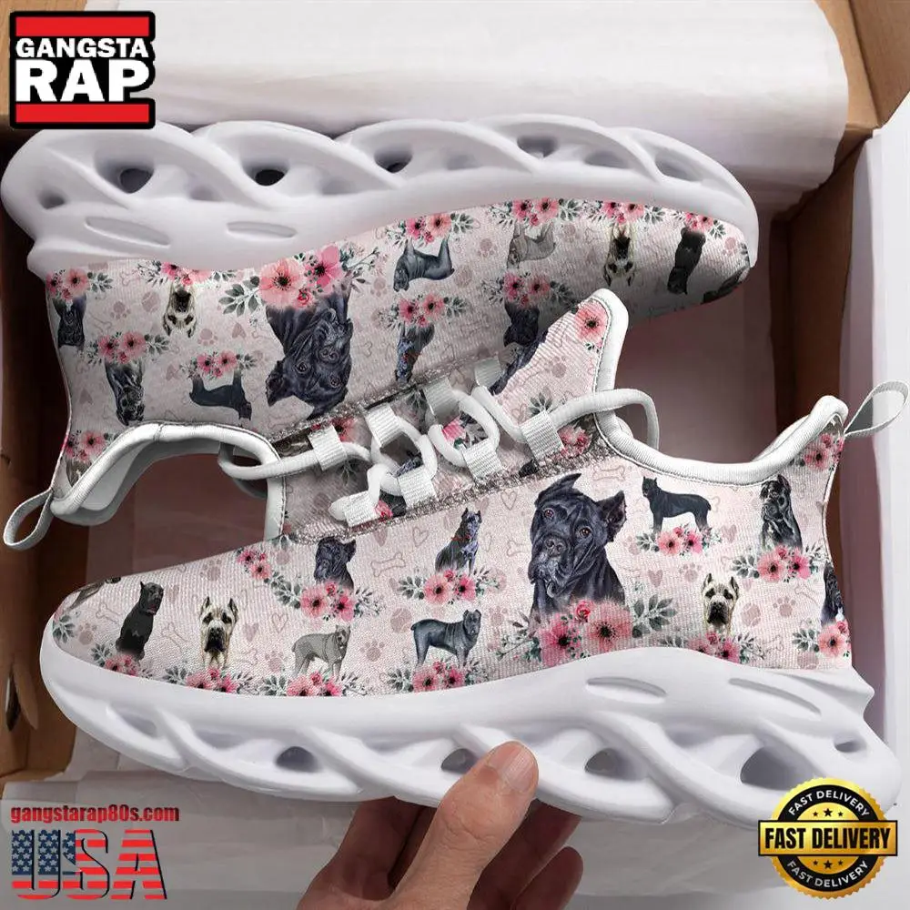 Cane Corso Dogs Lover Max Soul Shoes, Running Sneakers