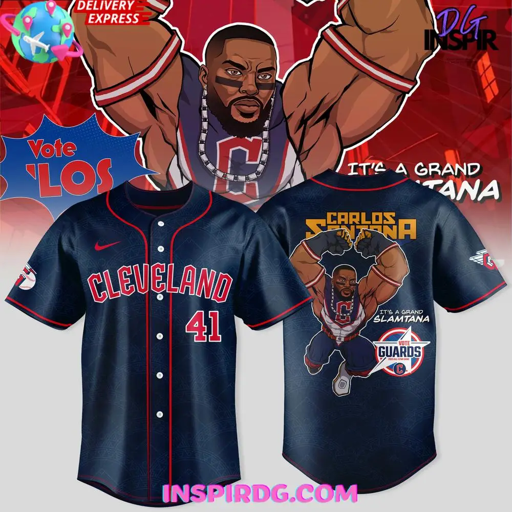 Carlos Santana X Guardian Power: All-Star Edition Baseball Jersey