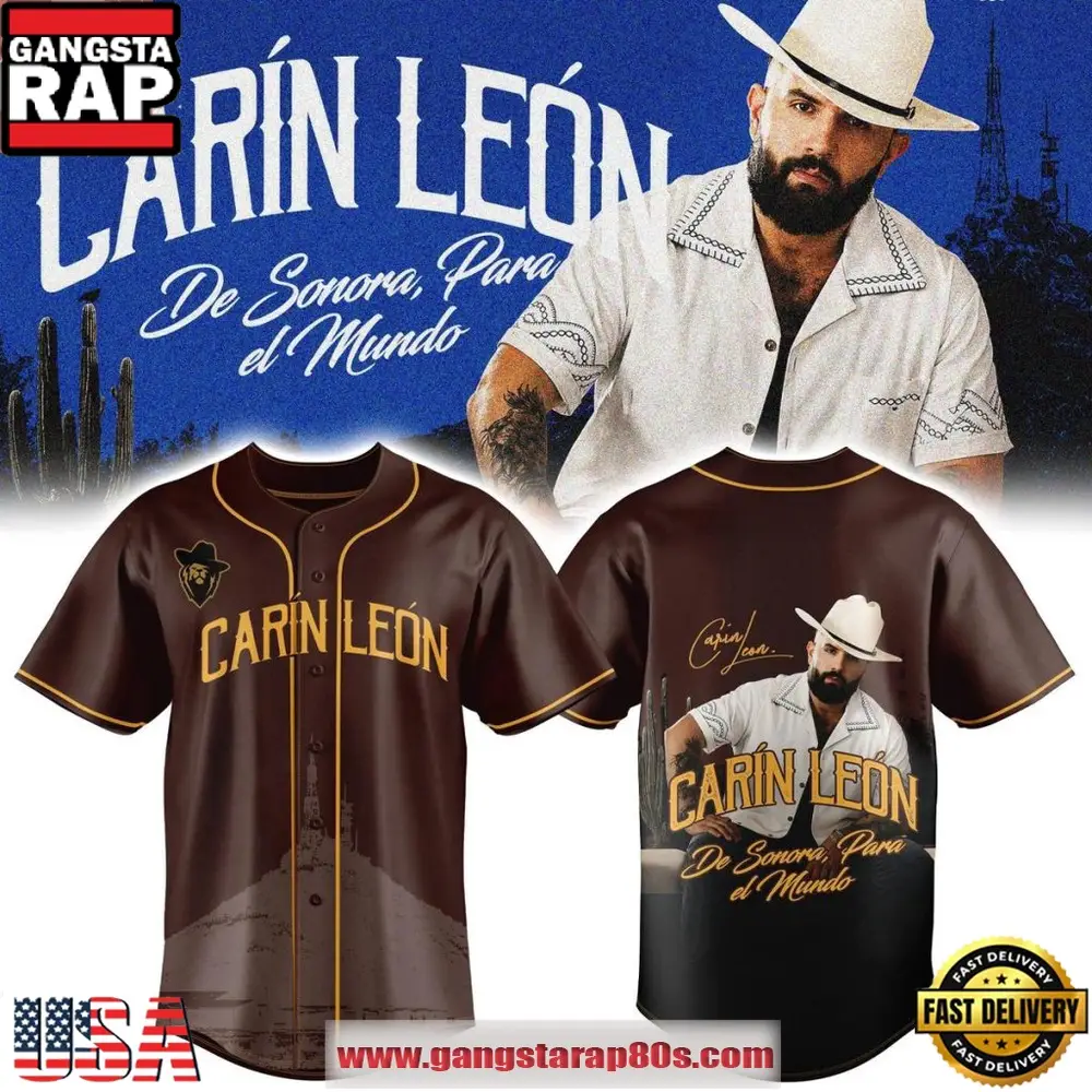 Car?n Le?n De Sonora Para El Mundo Tour 2026 Special Baseball Jersey