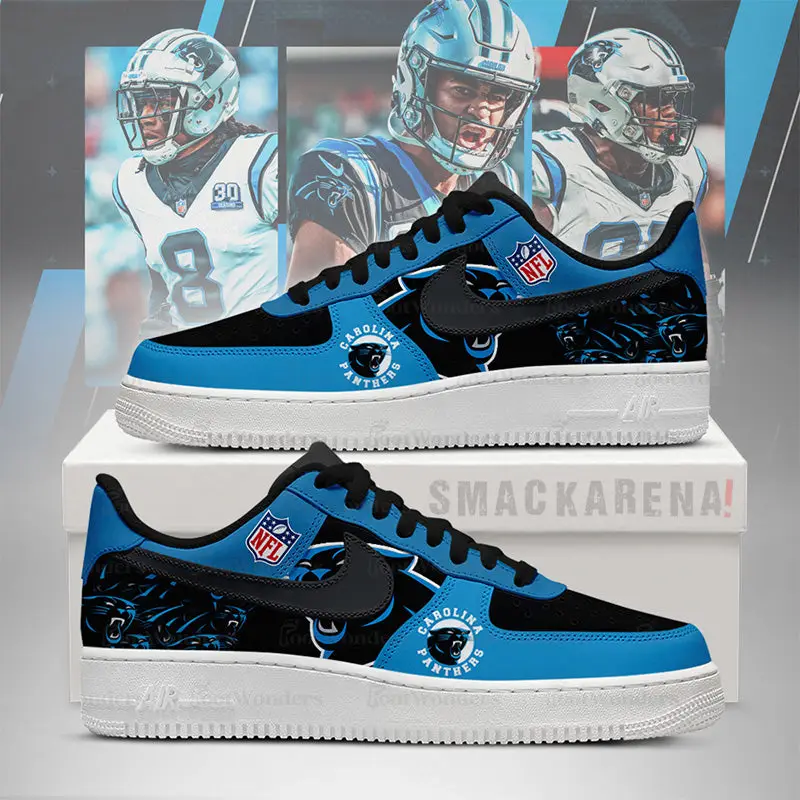 Carolina Panthers Air Force 1 Shoes - NFL Fan Edition | MR23