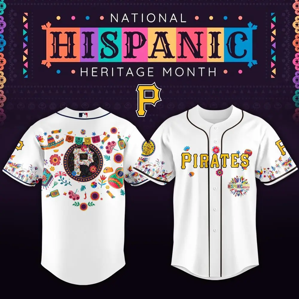 Celebrate Diversity: Limited Edition Pirates Jersey For Hispanic Heritage Month - Vibrant Design!