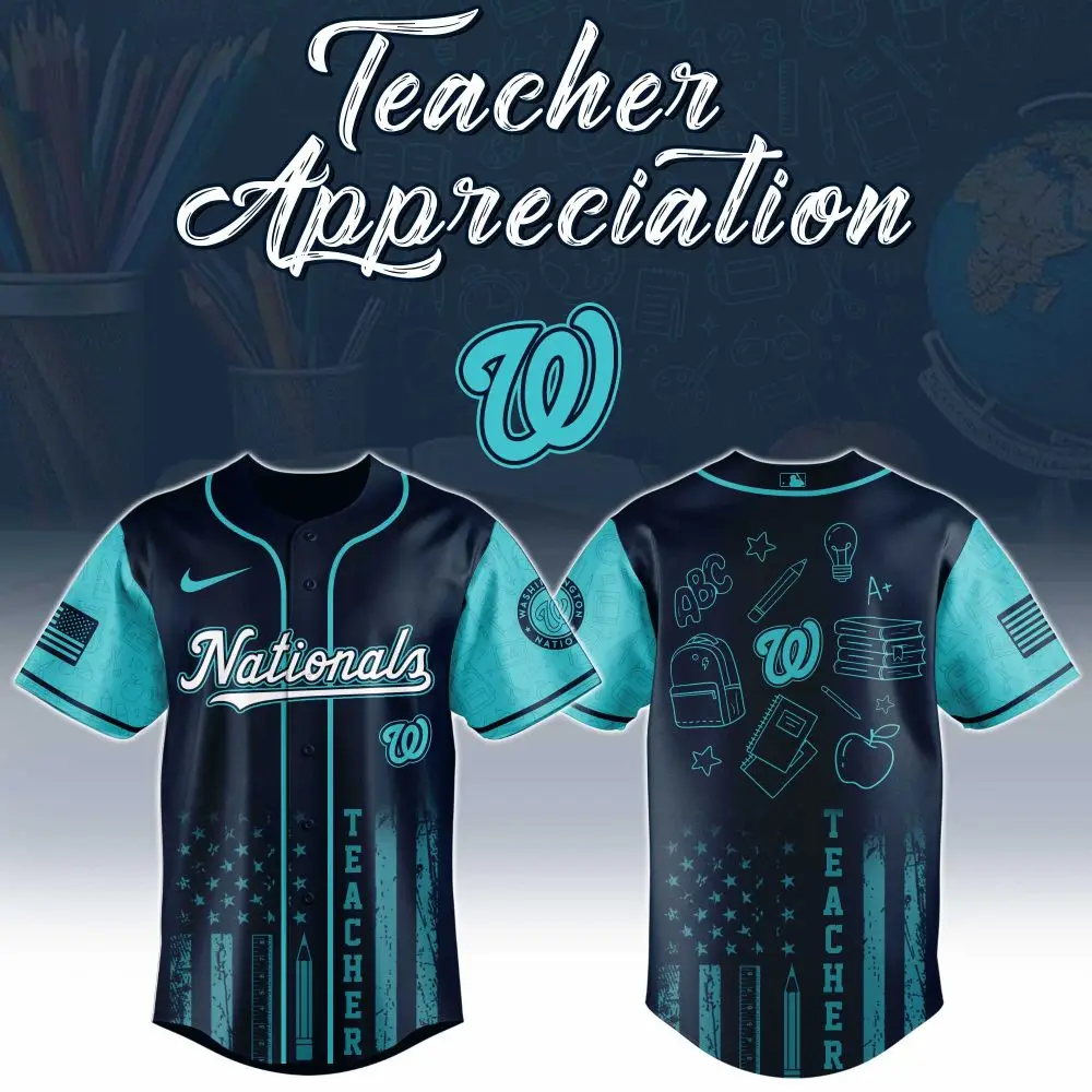 Celebrate Educators: Custom Teacher Appreciation Baseball Jersey – Perfect Gift!