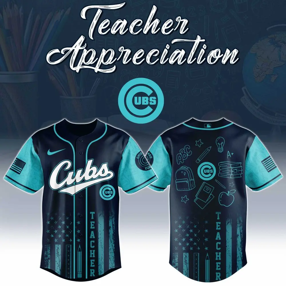 Celebrate Educators With Cubs Teacher Appreciation Jersey – Perfect Gift For Dedicated Teachers!
