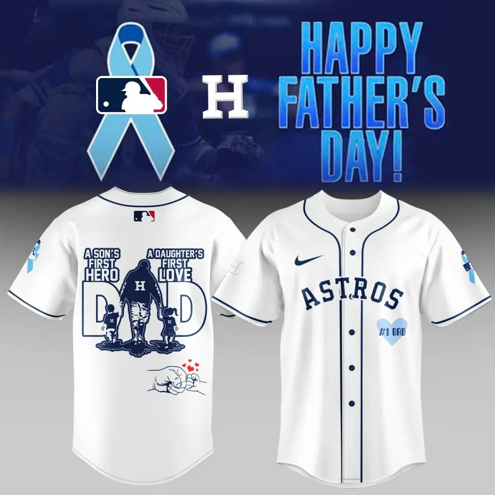 Celebrate Father'S Day With Astros Hero Dad Jersey - Perfect Gift For Baseball Loving Dads!