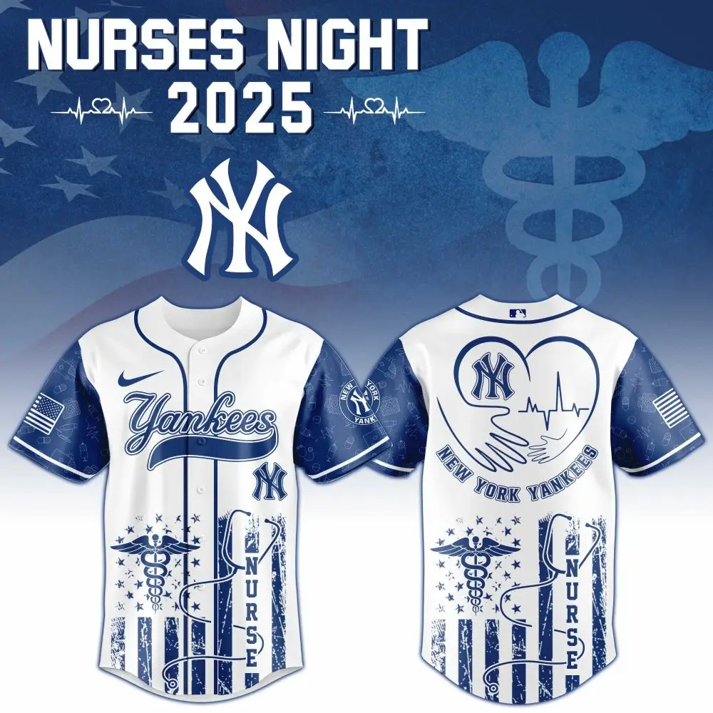 Celebrate Nurses Night 2025 With Exclusive Ny Yankees Jersey – Perfect Gift For Healthcare Heroes!