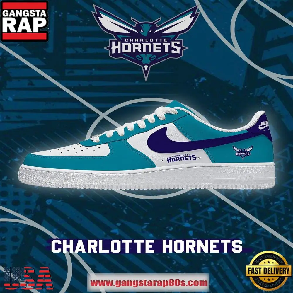 Charlotte Basketball Nike Air Force 1 Shoes Running Sneakers