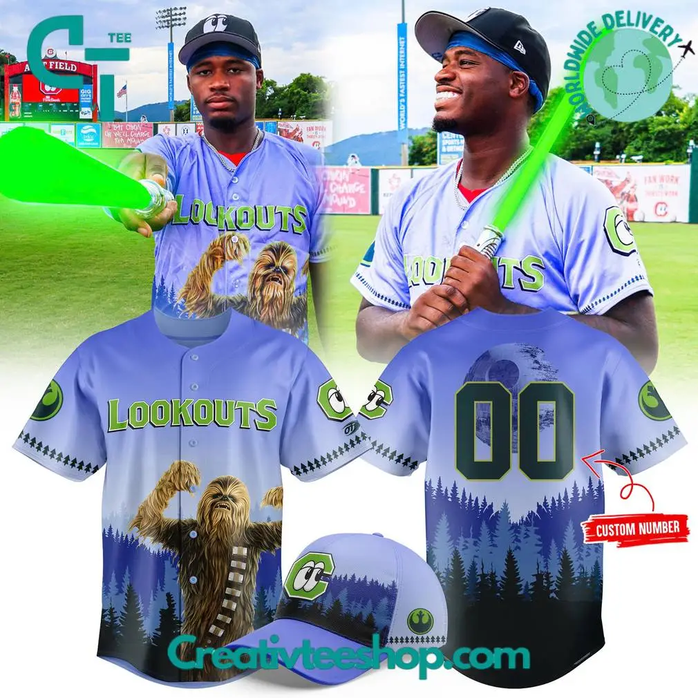 Chattanooga Lookouts X Star Wars 2025 Custom Baseball Jersey