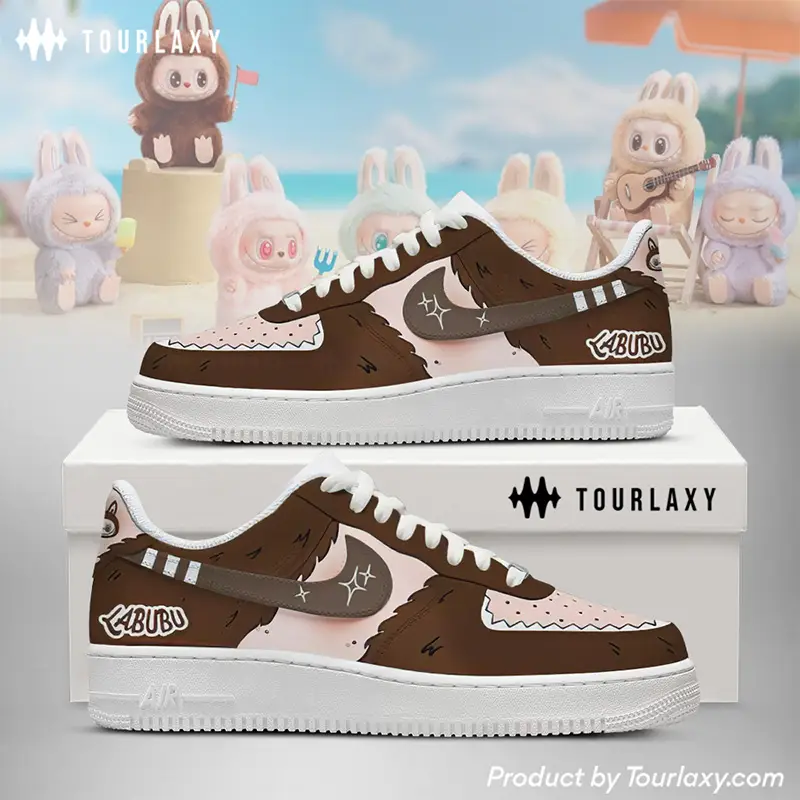 Chestnut Cocoa 3 Labubu Air Force 1 Shoes  