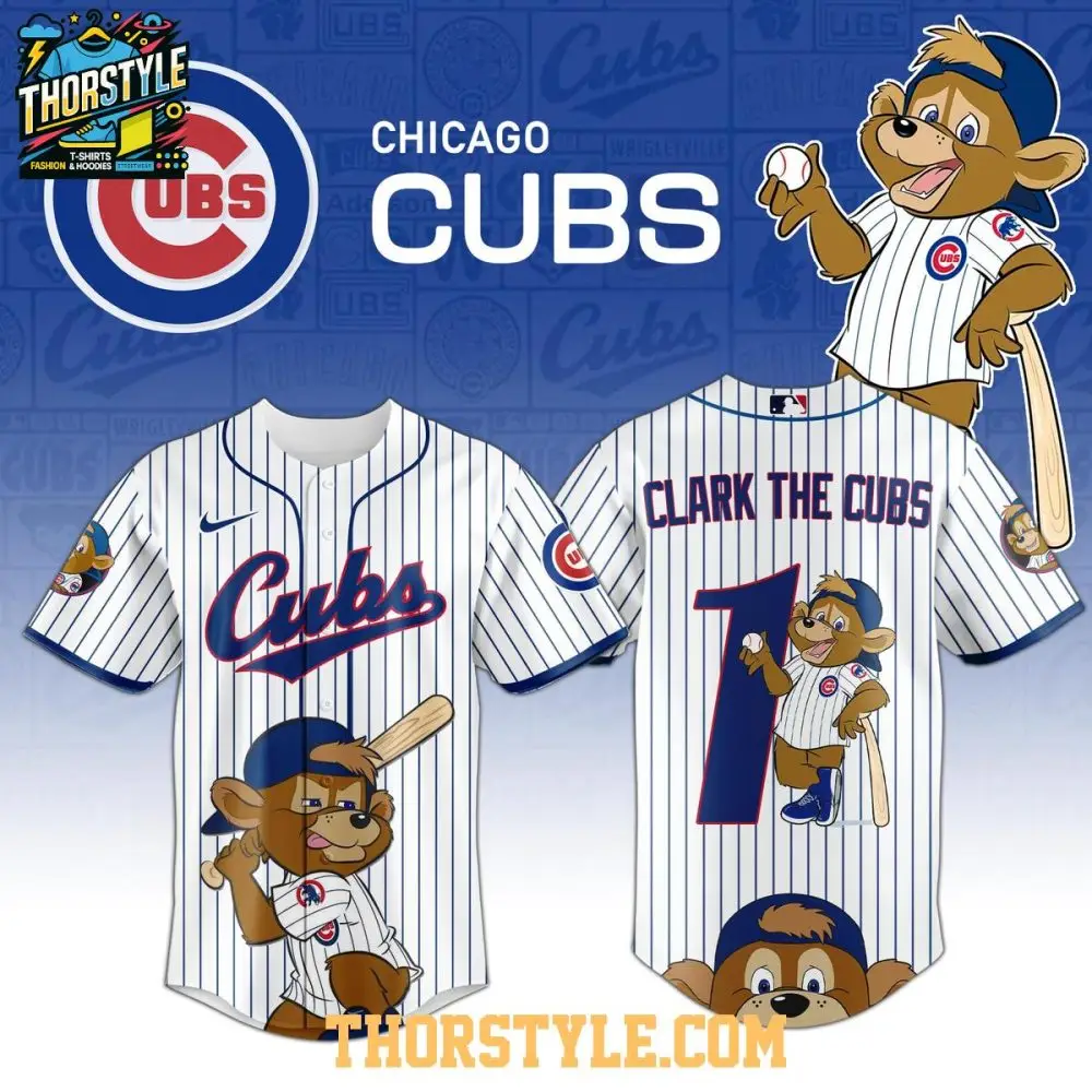 Chicago Cubs Clark The Cub 2025 Dare To Dream Big Baseball Jersey