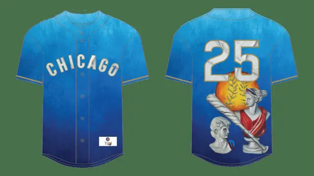 Chicago Cubs Greek Heritage 2025 Baseball Jersey - Tazila