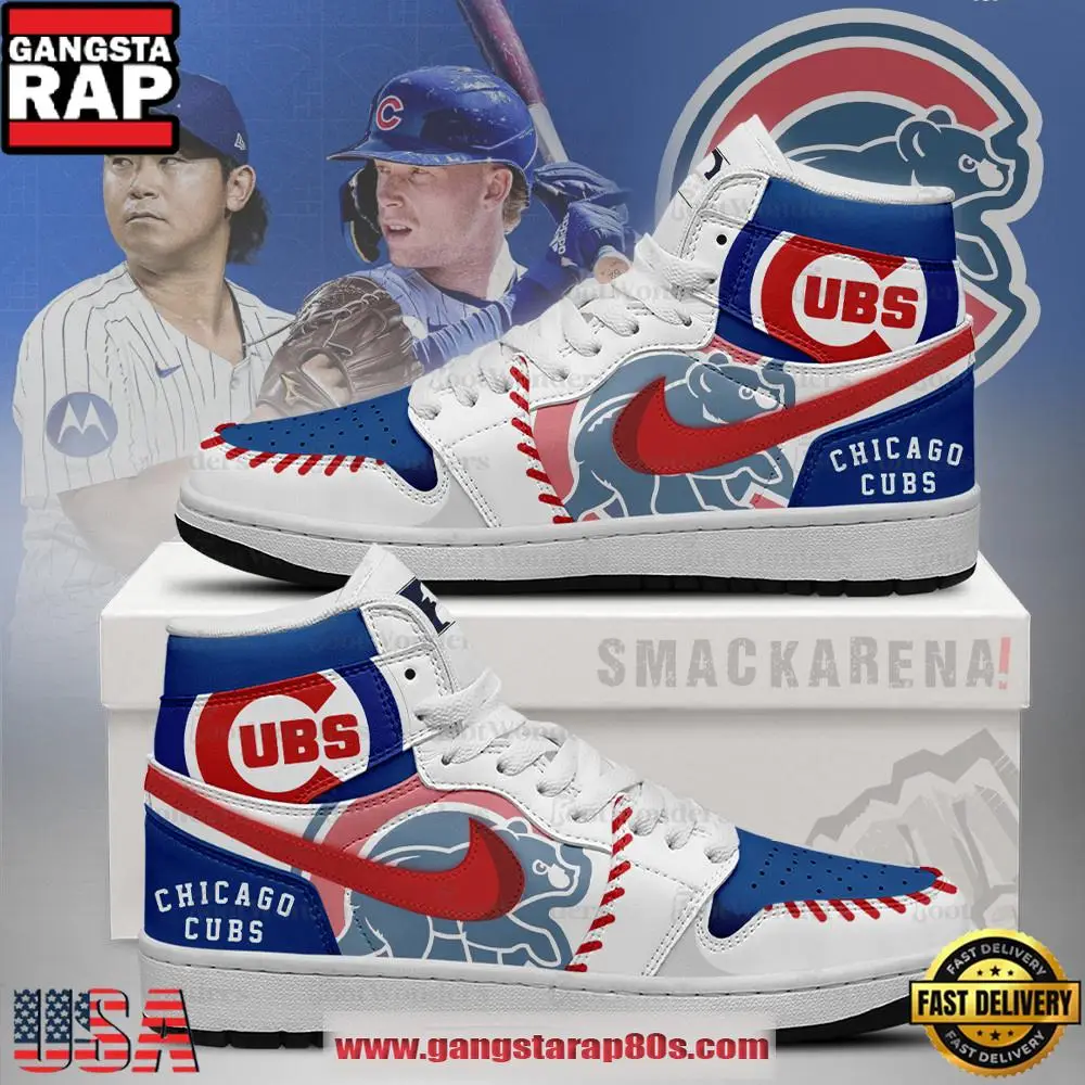 Chicago Cubs MLB Trending Sneakers Air Jordan 1 High Top Shoes