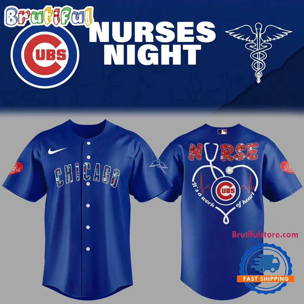 Chicago Cubs Nurses Night 2025 3D Jersey Shirt