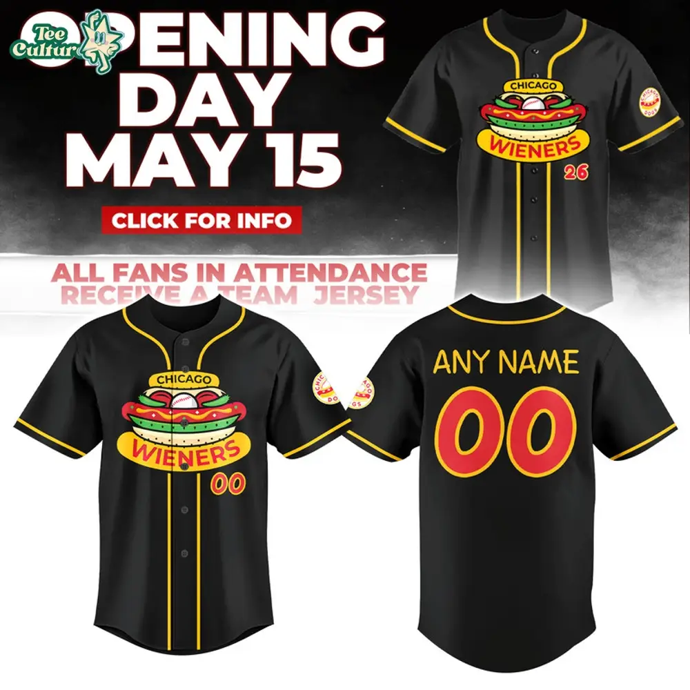 Chicago Dogs 2026 Opening Day Limited Edition Baseball Jersey