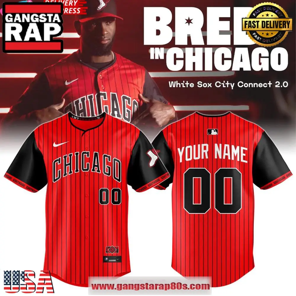 Chicago White Sox 2025 City Connect Custom Baseball Jersey Shirt