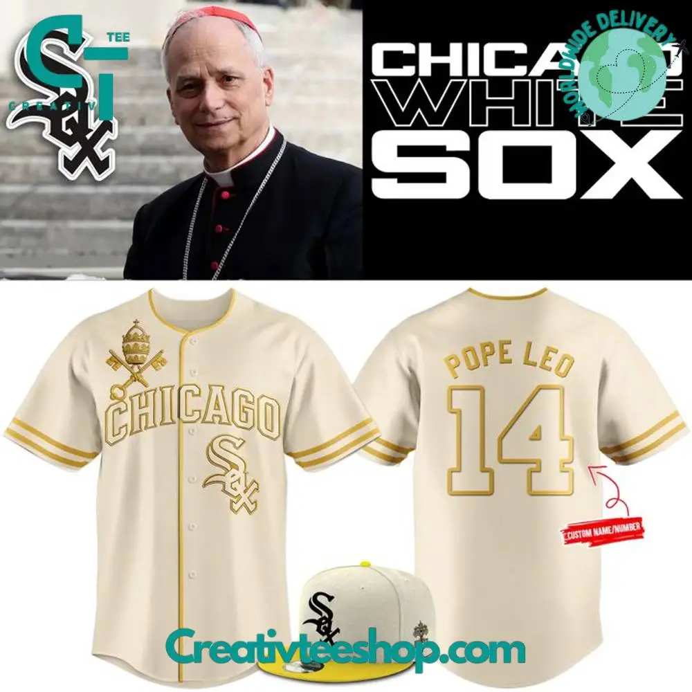 Chicago White Sox 2025 Vatican City Connect Personalized Baseball Jersey