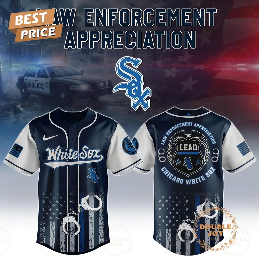 Chicago White Sox Law Enforcement Appreciation Day 2025 Special Edition Baseball Jersey