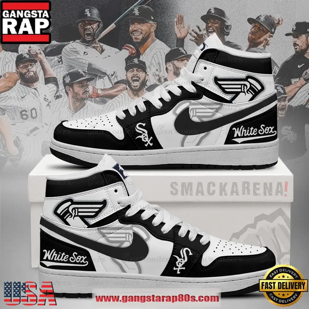 Chicago White Sox MLB Trending Sneakers Air Jordan 1 High Top Shoes