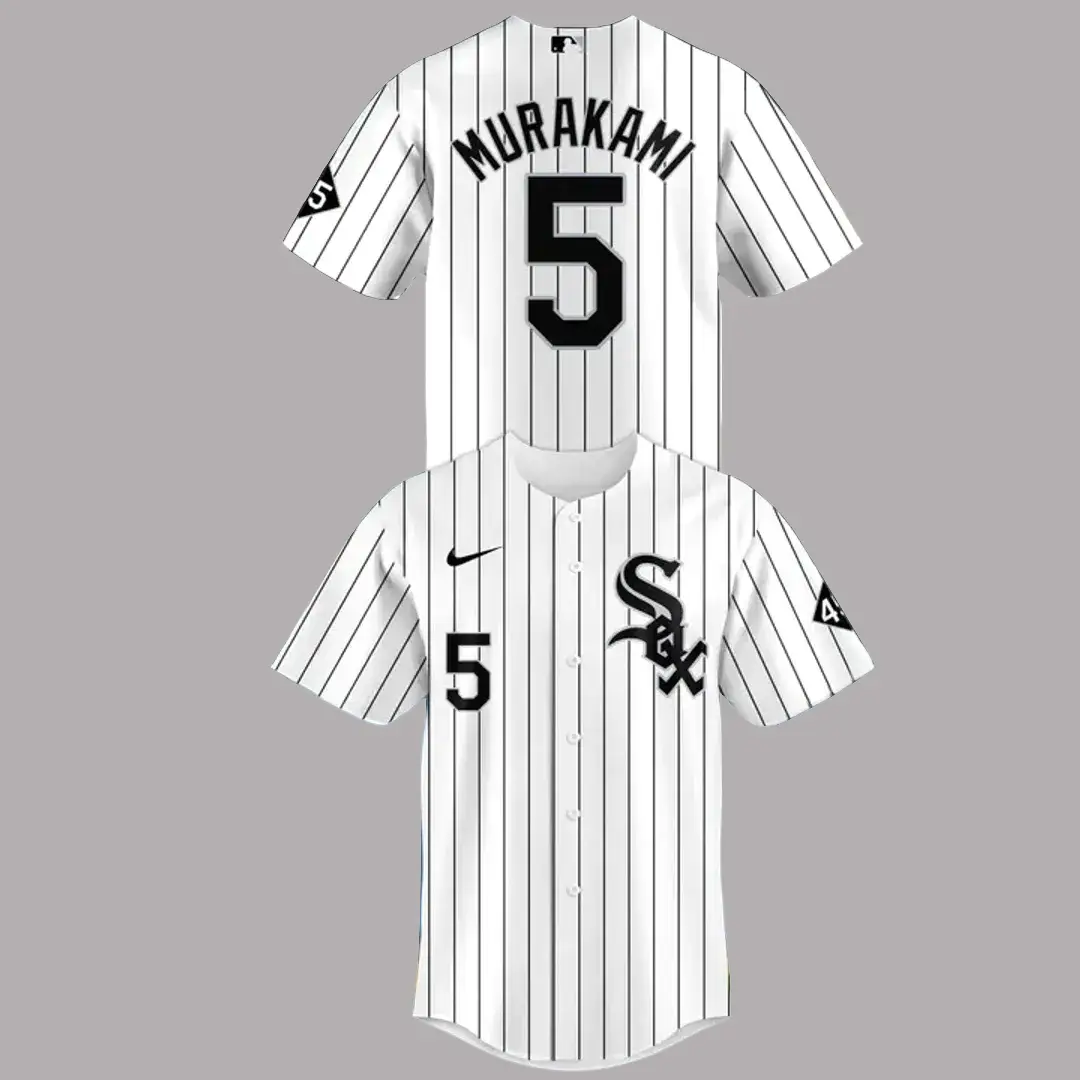 Chicago White Sox Munetaka Murakami Baseball Jersey - Tazila