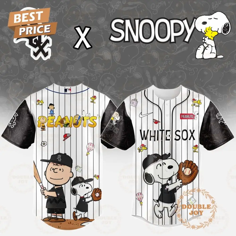 Chicago White Sox X Snoopy 2025 Limited Edition Baseball Jersey