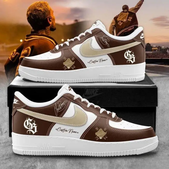 Chris Brown Breezy Bowl XX Custom Air Force 1 Shoes