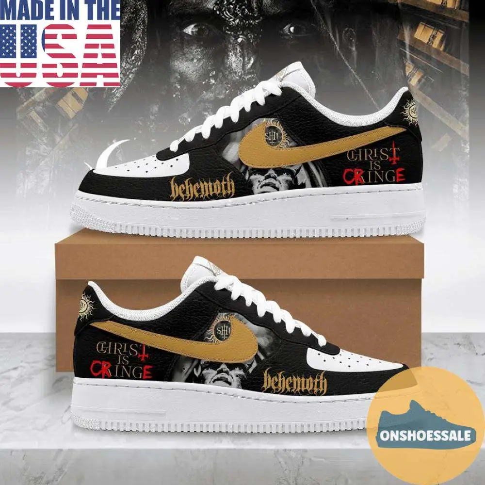 Christ Is Cringe Behemoth Air Force Shoes, Gift For Fans - Best Gift Shoes
