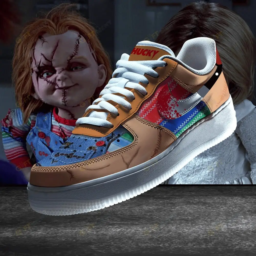Chucky Halloween AF1 Shoes