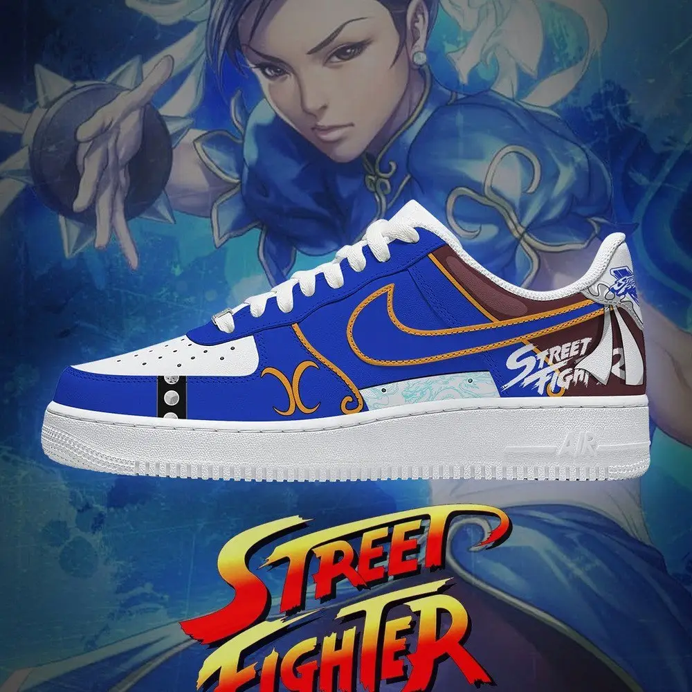 Chun-Li Street Fighter Low Top Shoes