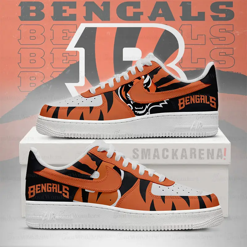Cincinnati Bengals Air Force 1 Shoes - NFL Fan Edition | GS25