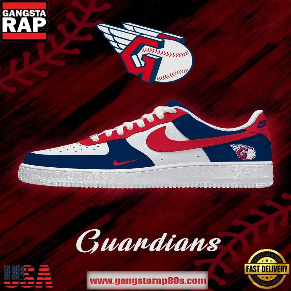 Cleveland Baseball Nike Air Force 1 Sneakers Shoes