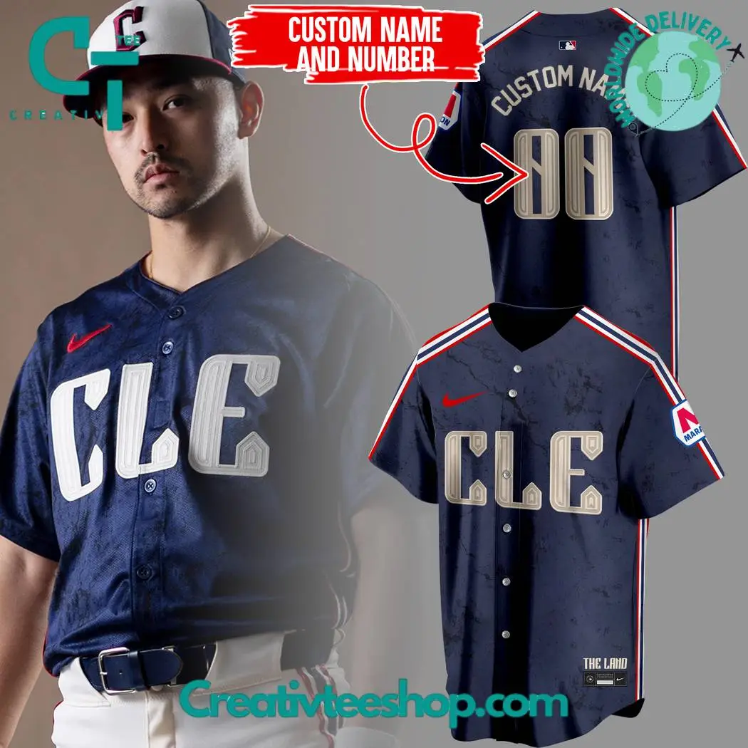 Cleveland Guardians City Connect Baseball Jersey
