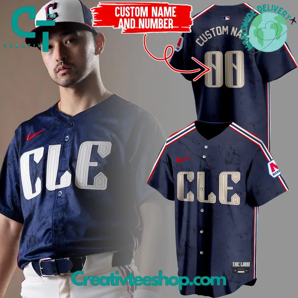 Cleveland Guardians City Connect The Land Baseball Jersey