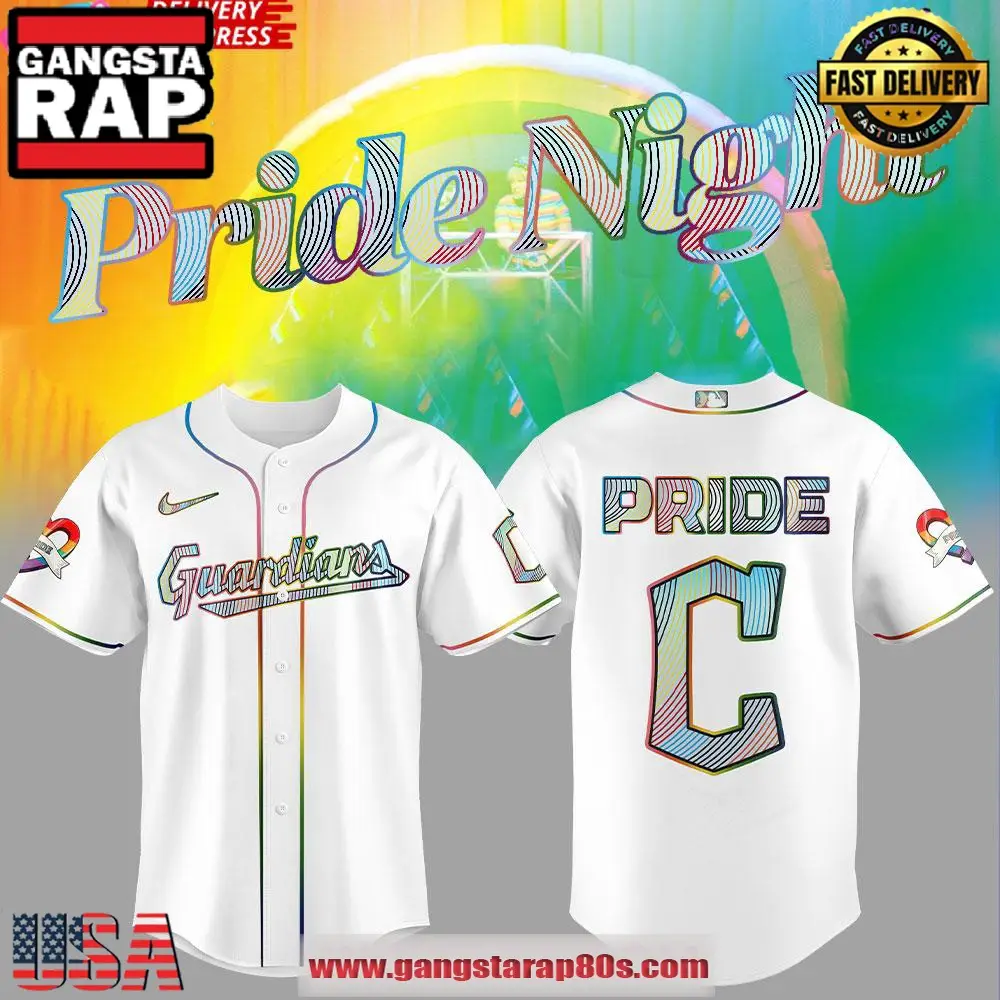 Cleveland Guardians LGBTQ Pride Night 2025 Baseball Jersey Shirt