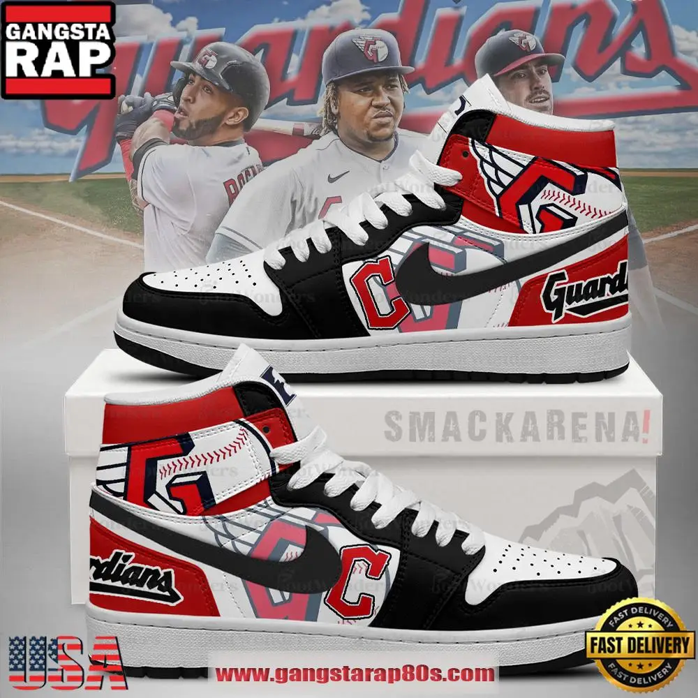 Cleveland Guardians MLB Trending Sneakers Air Jordan 1 High Top Shoes