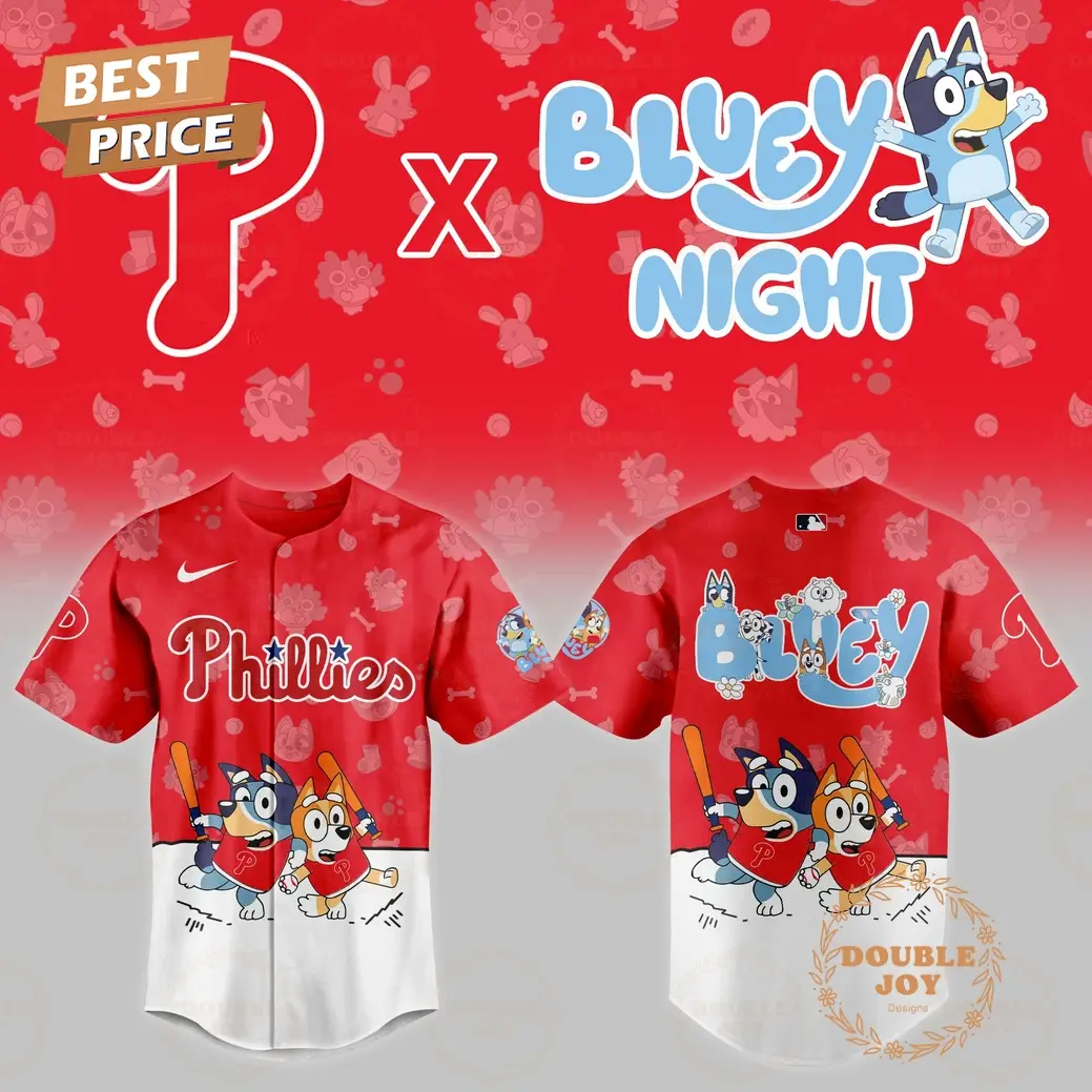 Cleveland Guardians MLB x Bluey Night 2025 Limited Edition Baseball Jersey