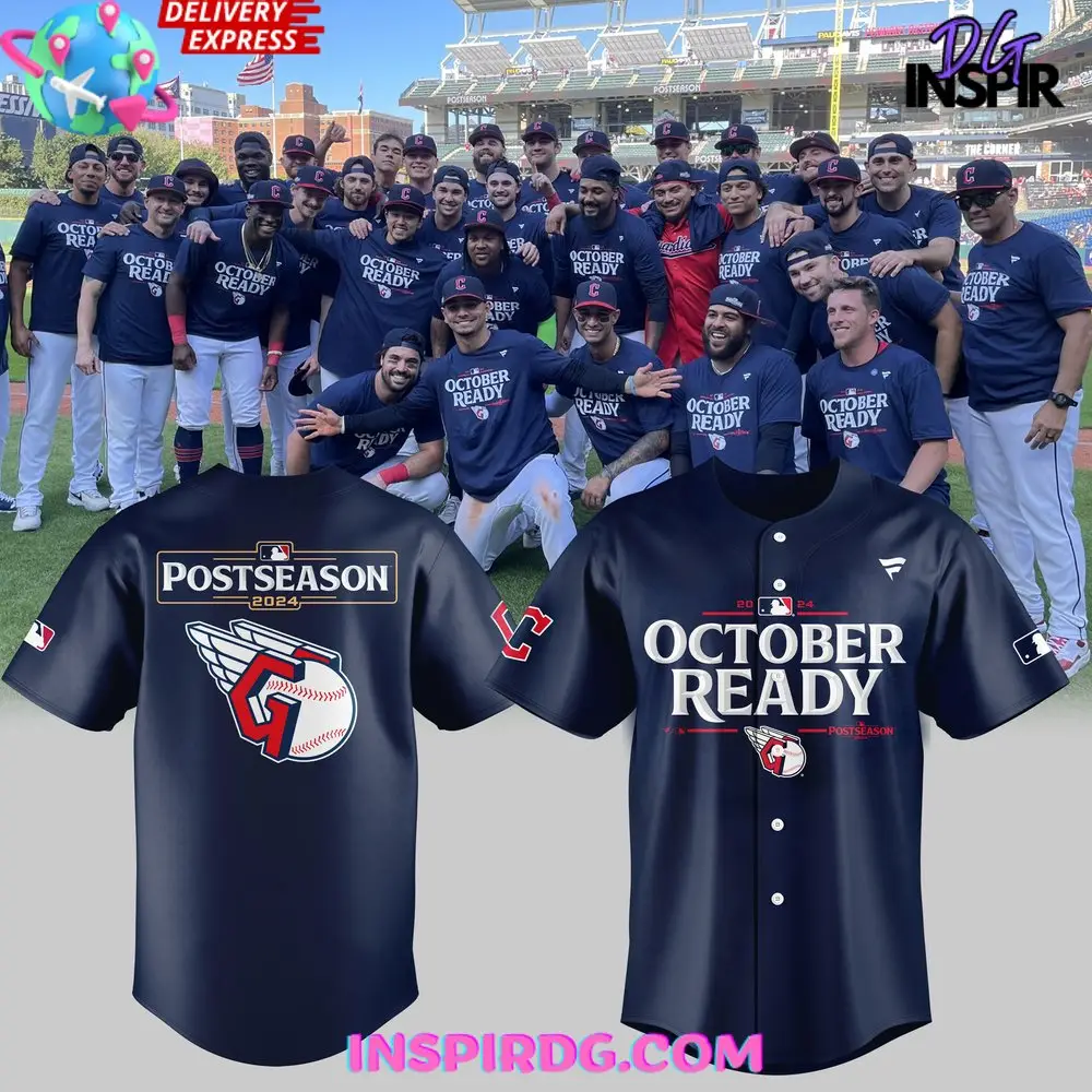 Cleveland Guardians October Ready 2024 Baseball Jersey