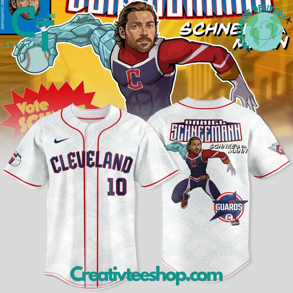 Cleveland Guardians X Guardian Power: All-Star Edition "Daniel Schneemann" Special Baseball Jersey